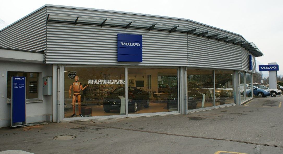 Der Volvo Showroom nach dem NEXT FACE Konzept, 2008