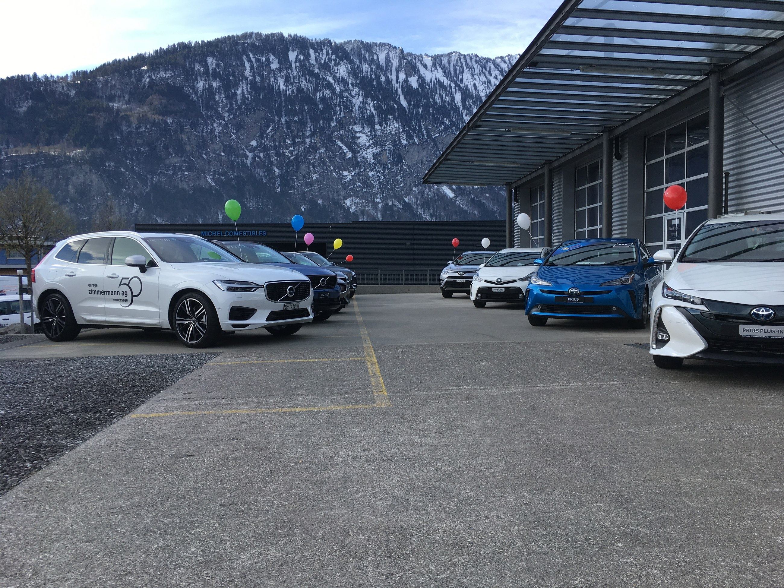 Besucher an der Frühlingsausstellung 2019