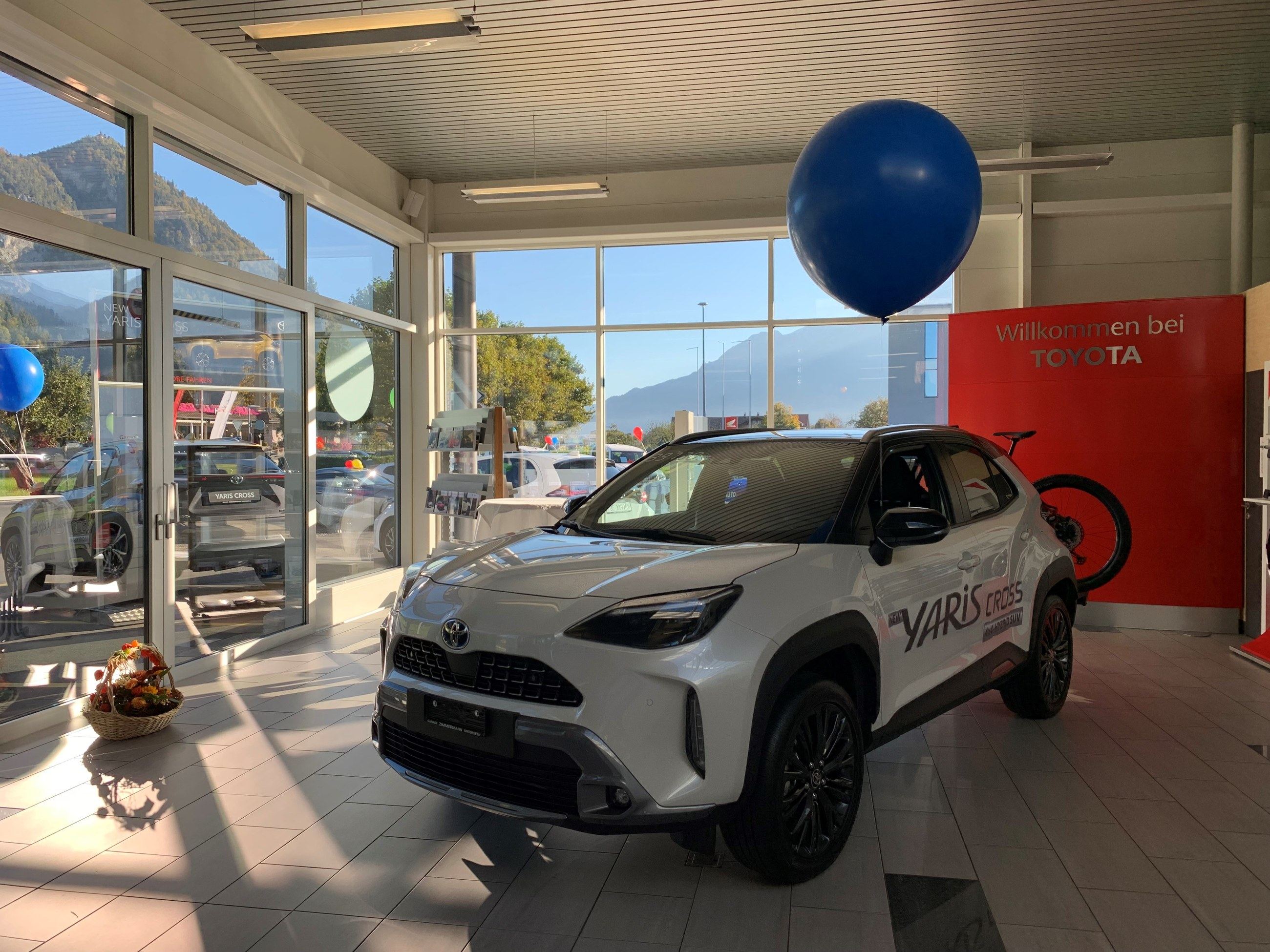 Toyota Yaris Cross im Showroom